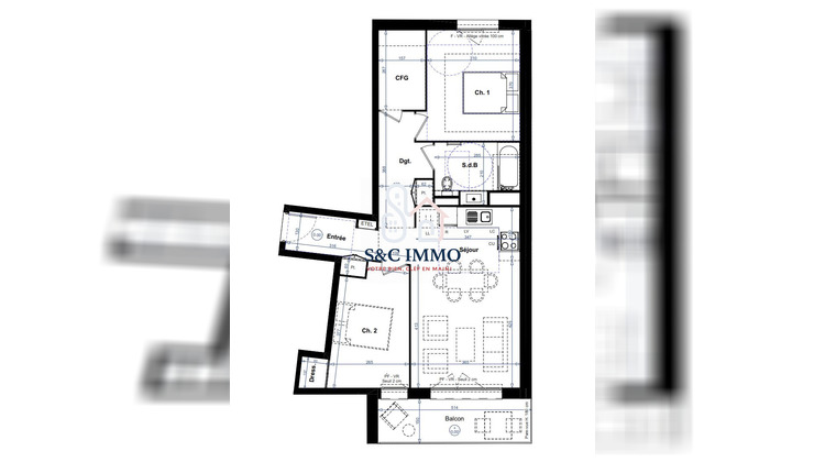 Ma-Cabane - Vente Appartement Meaux, 65 m²
