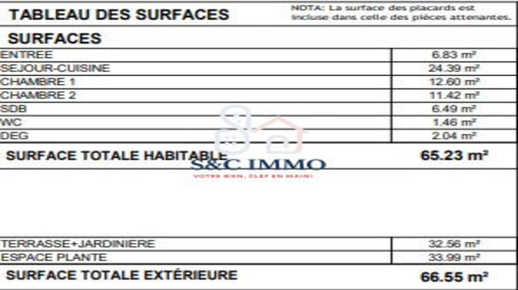 Ma-Cabane - Vente Appartement Meaux, 65 m²