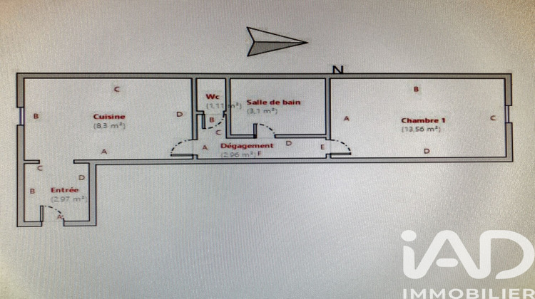 Ma-Cabane - Vente Appartement Meaux, 32 m²