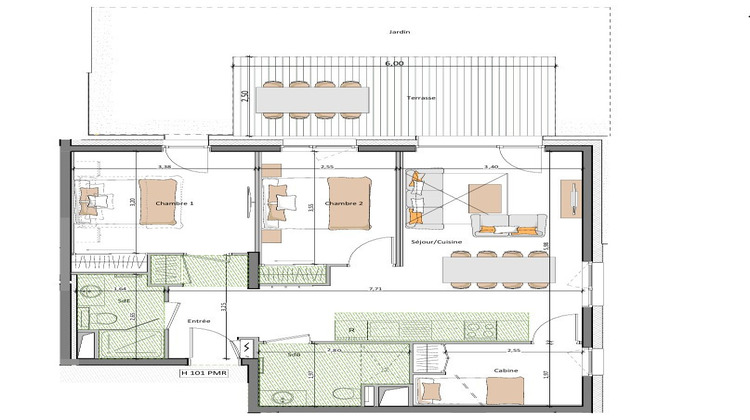 Ma-Cabane - Vente Appartement MEGEVE, 67 m²