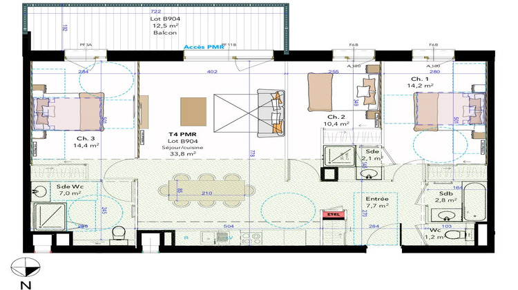 Ma-Cabane - Vente Appartement MEGEVE, 58 m²