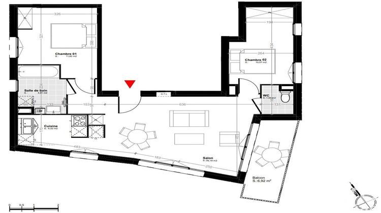 Ma-Cabane - Vente Appartement Melun, 61 m²
