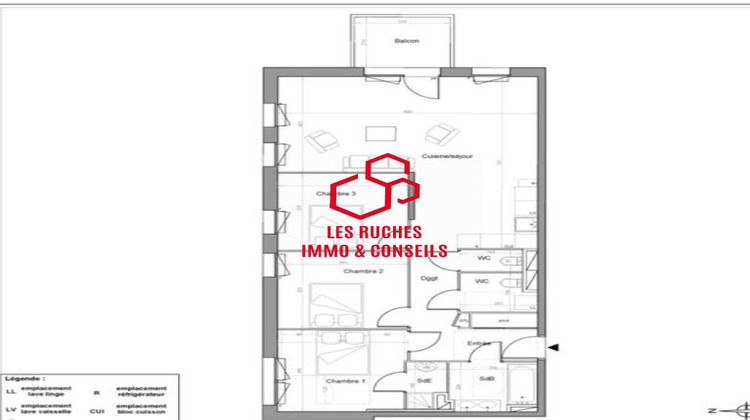 Ma-Cabane - Vente Appartement Melun, 91 m²