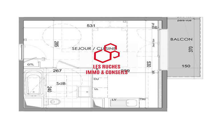 Ma-Cabane - Vente Appartement Melun, 26 m²