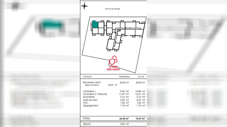 Ma-Cabane - Vente Appartement Melun, 66 m²