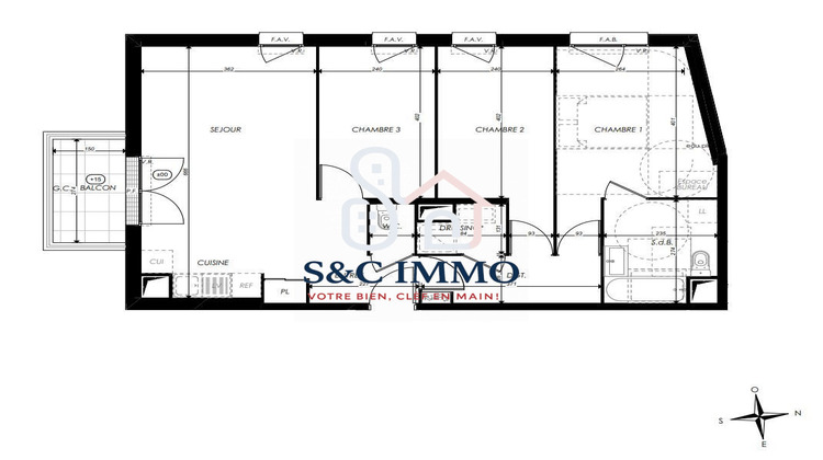 Ma-Cabane - Vente Appartement Melun, 75 m²