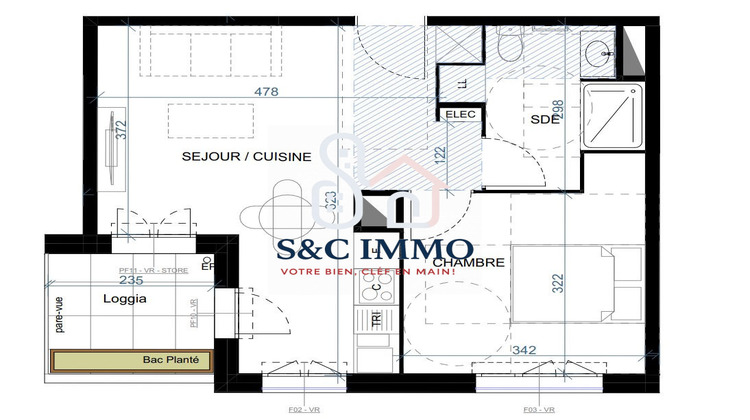 Ma-Cabane - Vente Appartement Melun, 41 m²