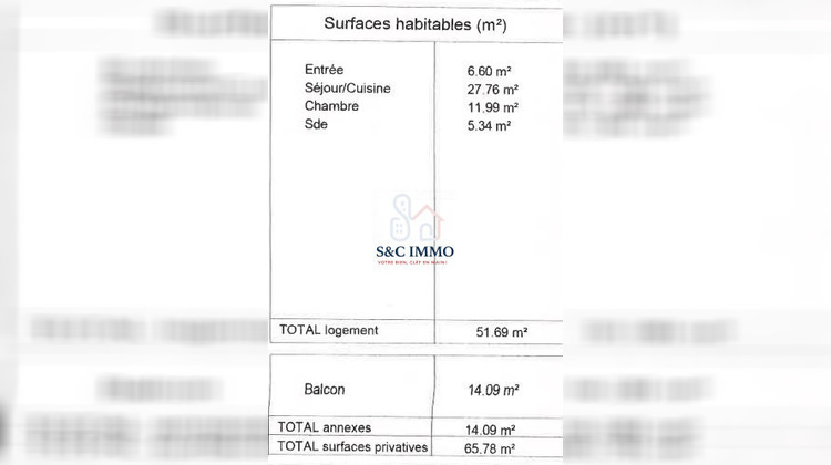 Ma-Cabane - Vente Appartement Mennecy, 51 m²