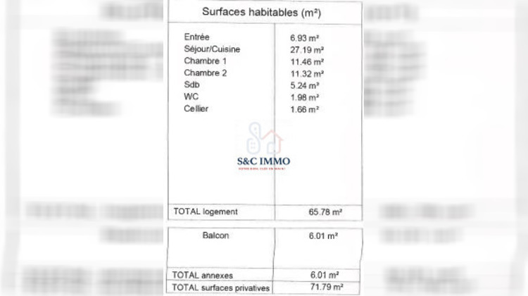 Ma-Cabane - Vente Appartement Mennecy, 65 m²