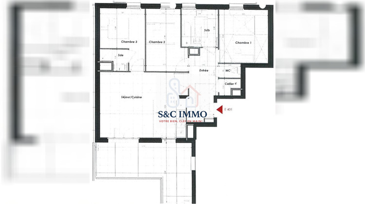 Ma-Cabane - Vente Appartement Mennecy, 74 m²