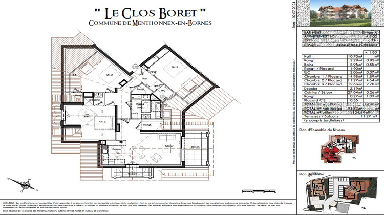 Ma-Cabane - Vente Appartement Menthonnex-en-Bornes, 92 m²