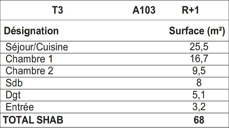 Ma-Cabane - Vente Appartement Mérignac, 68 m²