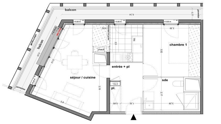 Ma-Cabane - Vente Appartement Mérignac, 50 m²