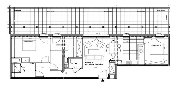 Ma-Cabane - Vente Appartement Mérignac, 78 m²