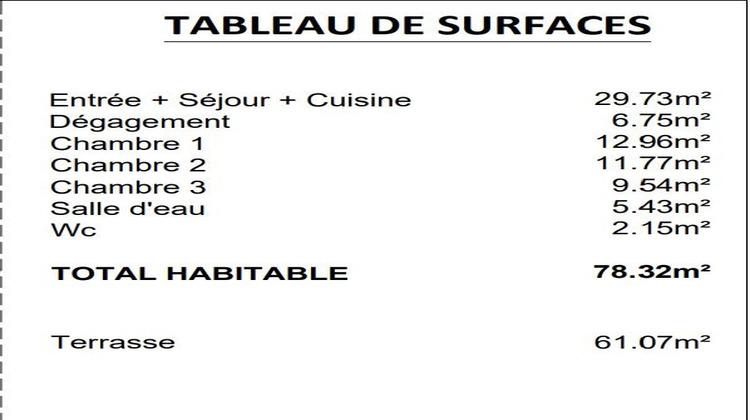 Ma-Cabane - Vente Appartement Mérignac, 78 m²