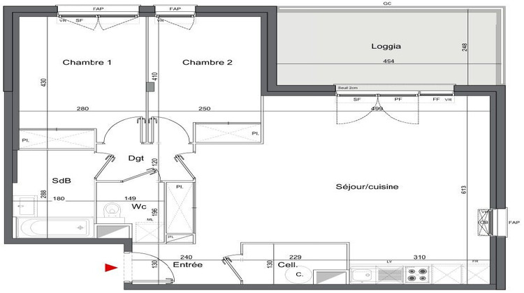Ma-Cabane - Vente Appartement Mérignac, 72 m²