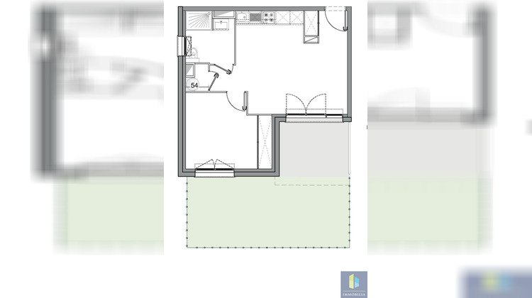 Ma-Cabane - Vente Appartement Mérignac, 51 m²
