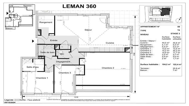 Ma-Cabane - Vente Appartement MESSERY, 104 m²