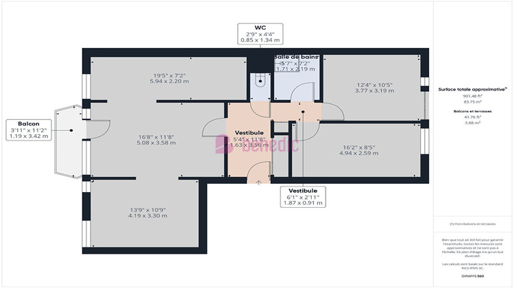 Ma-Cabane - Vente Appartement METZ, 84 m²