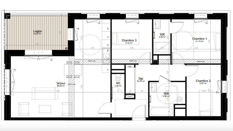 Ma-Cabane - Vente Appartement Metz, 88 m²