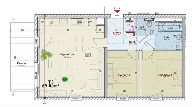 Ma-Cabane - Vente Appartement Metz, 69 m²