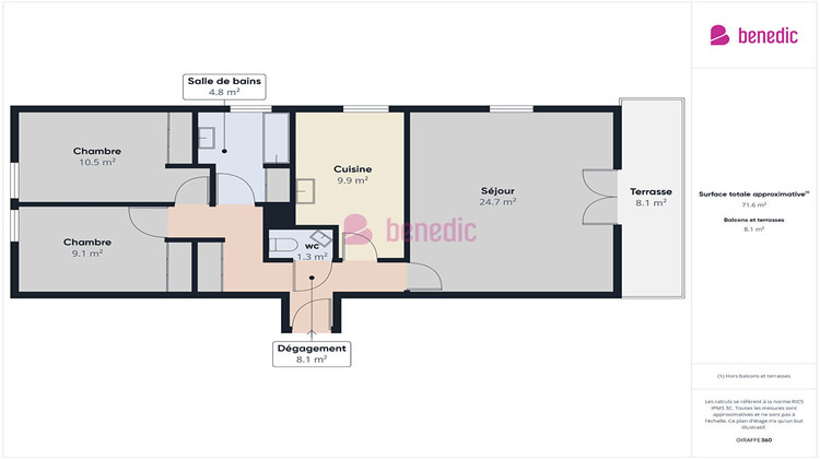 Ma-Cabane - Vente Appartement METZ, 72 m²