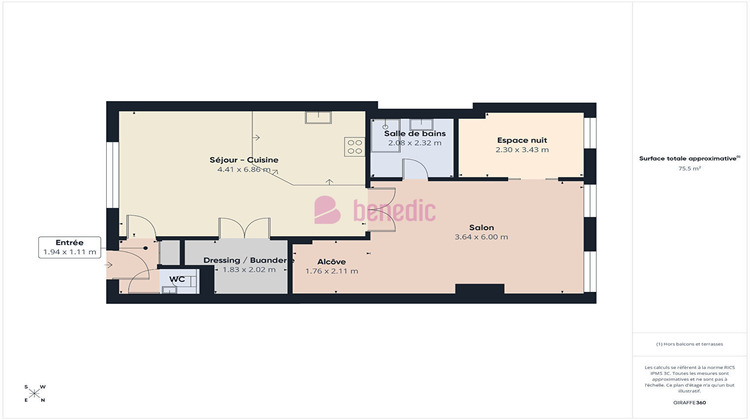 Ma-Cabane - Vente Appartement METZ, 75 m²