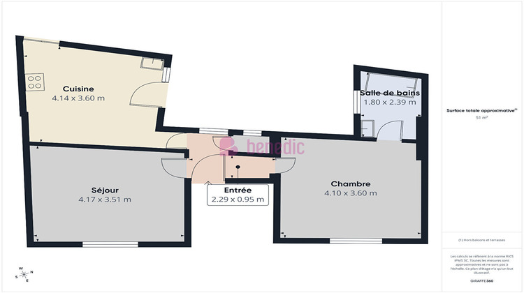 Ma-Cabane - Vente Appartement METZ, 50 m²