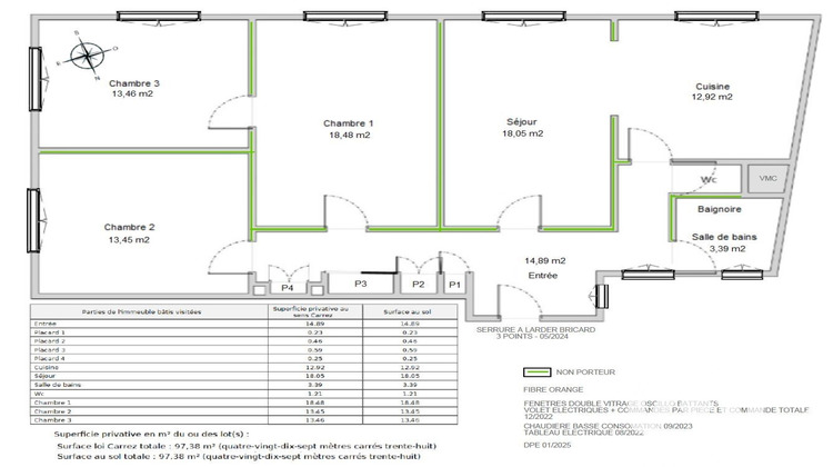 Ma-Cabane - Vente Appartement Metz, 97 m²