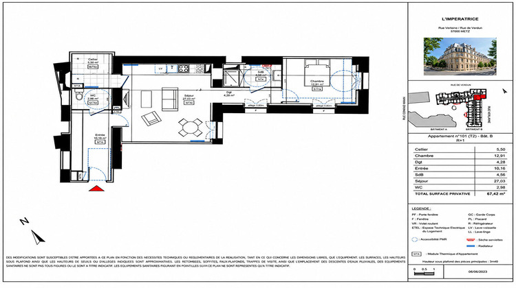 Ma-Cabane - Vente Appartement METZ, 67 m²