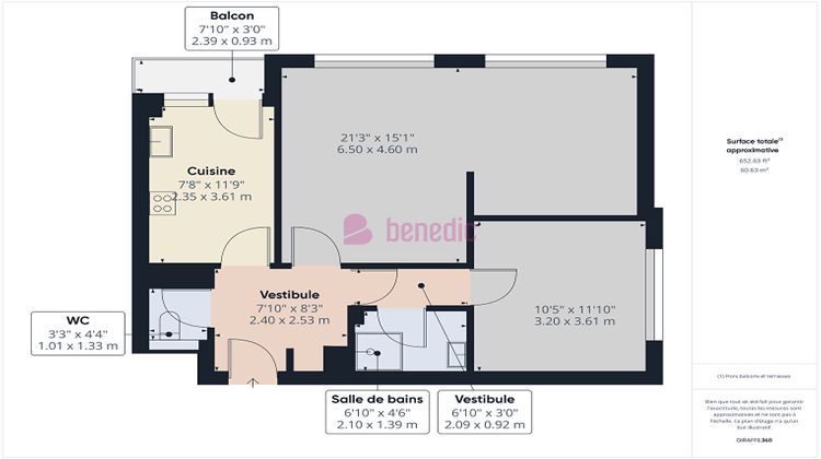 Ma-Cabane - Vente Appartement METZ, 58 m²