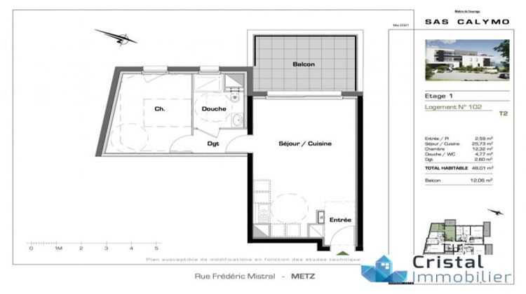 Ma-Cabane - Vente Appartement Metz, 48 m²