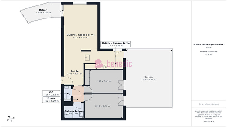 Ma-Cabane - Vente Appartement METZ, 68 m²
