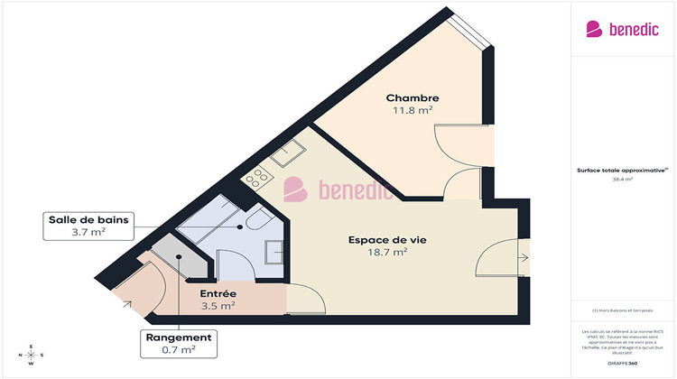 Ma-Cabane - Vente Appartement METZ, 37 m²