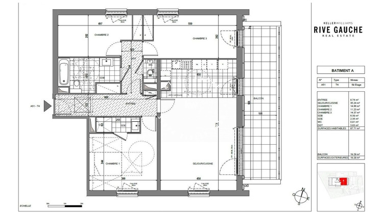 Ma-Cabane - Vente Appartement Meudon, 97 m²