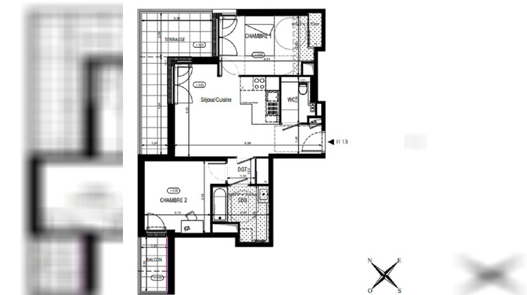 Ma-Cabane - Vente Appartement MEUDON, 59 m²