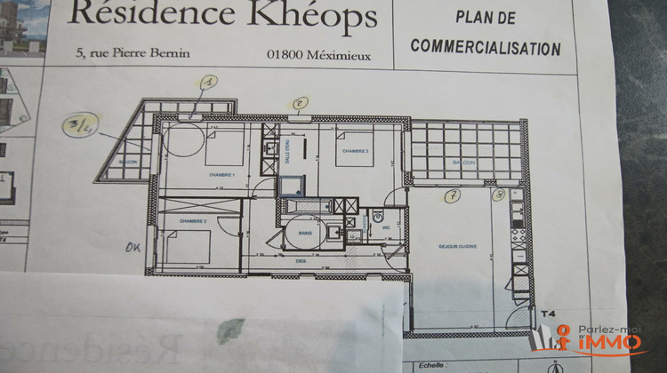 Ma-Cabane - Vente Appartement Meximieux, 84 m²