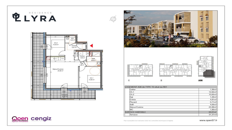 Ma-Cabane - Vente Appartement Mexy, 43 m²