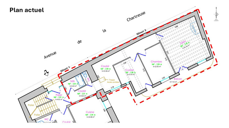 Ma-Cabane - Vente Appartement MEYLAN, 74 m²