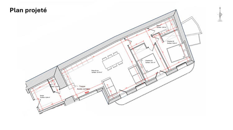 Ma-Cabane - Vente Appartement MEYLAN, 74 m²