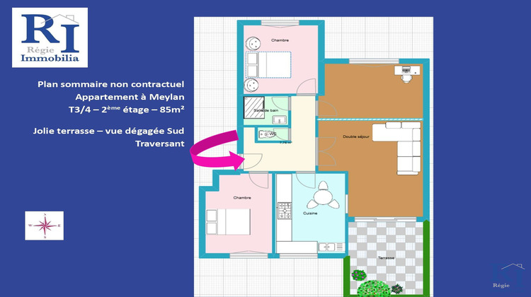 Ma-Cabane - Vente Appartement Meylan, 84 m²