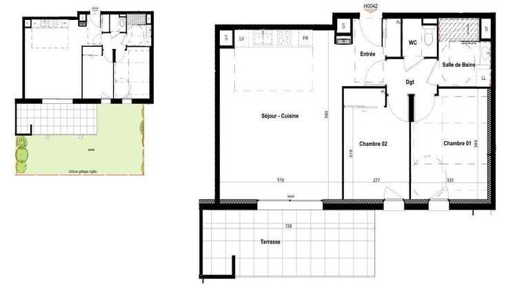 Ma-Cabane - Vente Appartement Meylan, 66 m²