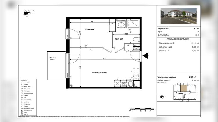 Ma-Cabane - Vente Appartement Mimizan, 42 m²