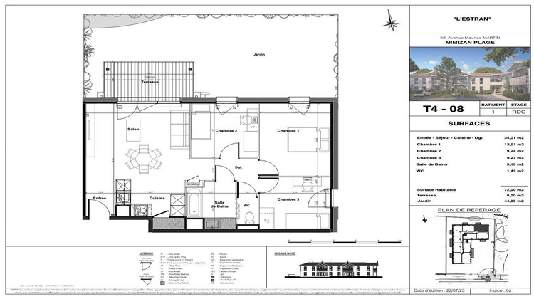 Ma-Cabane - Vente Appartement Mimizan, 73 m²