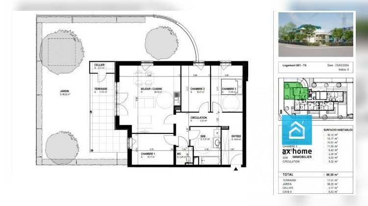 Ma-Cabane - Vente Appartement Mittelhausbergen, 89 m²