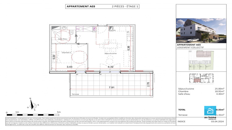 Ma-Cabane - Vente Appartement Mittelschaeffolsheim, 40 m²