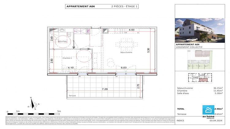 Ma-Cabane - Vente Appartement Mittelschaeffolsheim, 52 m²