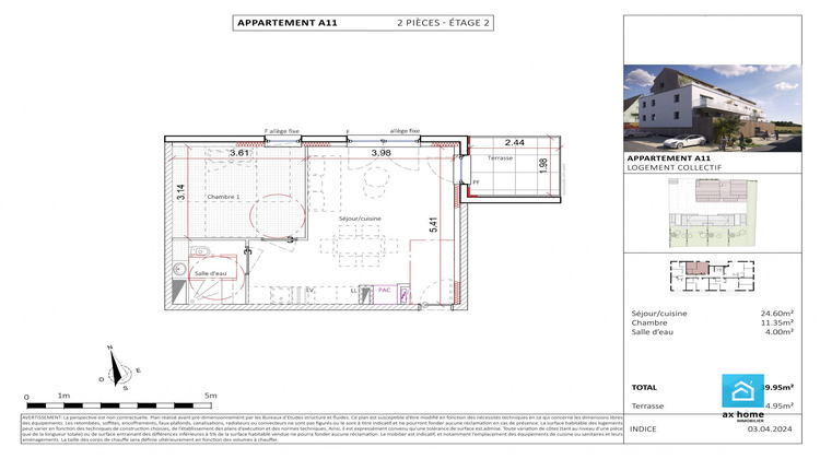 Ma-Cabane - Vente Appartement Mittelschaeffolsheim, 39 m²