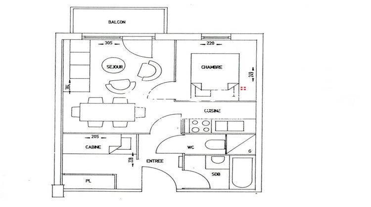 Ma-Cabane - Vente Appartement MODANE, 31 m²