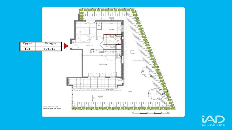 Ma-Cabane - Vente Appartement Moirans, 66 m²